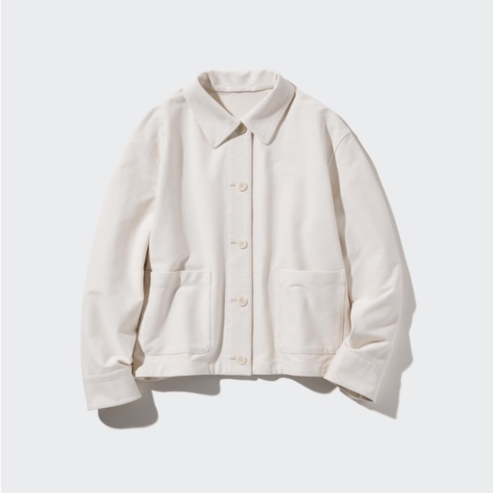 Uniqlo Women's Off-White Utility Jacket